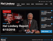 Tablet Screenshot of hallindsey.com